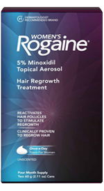 	

	Rogaine 5% Minoxidil Foam for Hair Thinning and Loss


