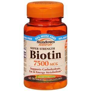 Sundown Naturals Biotin Review Hair Growth Center This Is A Review Of The Supplement Sundown Naturals Biotin Manufacturer Product Claims That It Can Support Fat Carbohydrate And Energy